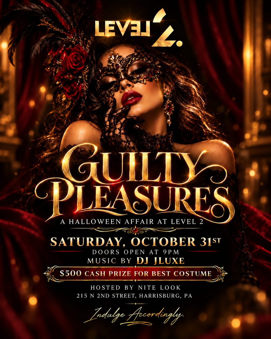 Guilty Pleasure flyer