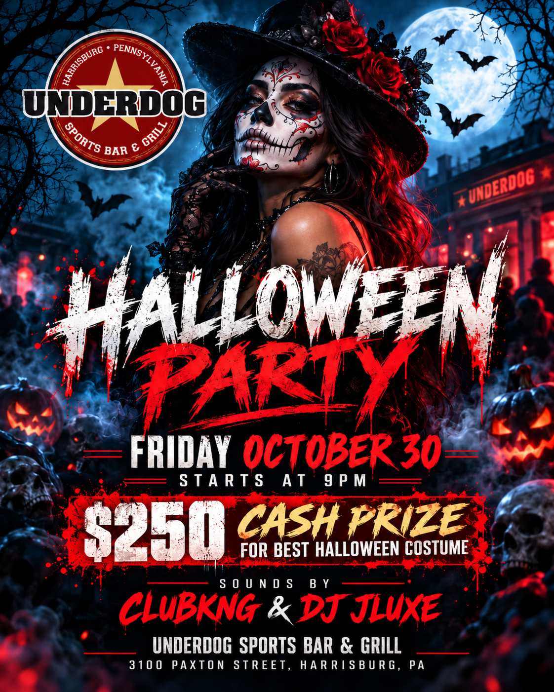 Halloween Party flyer