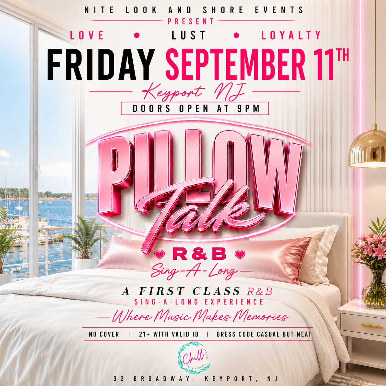 Pillow Talk R&B Party - Chill Lounge