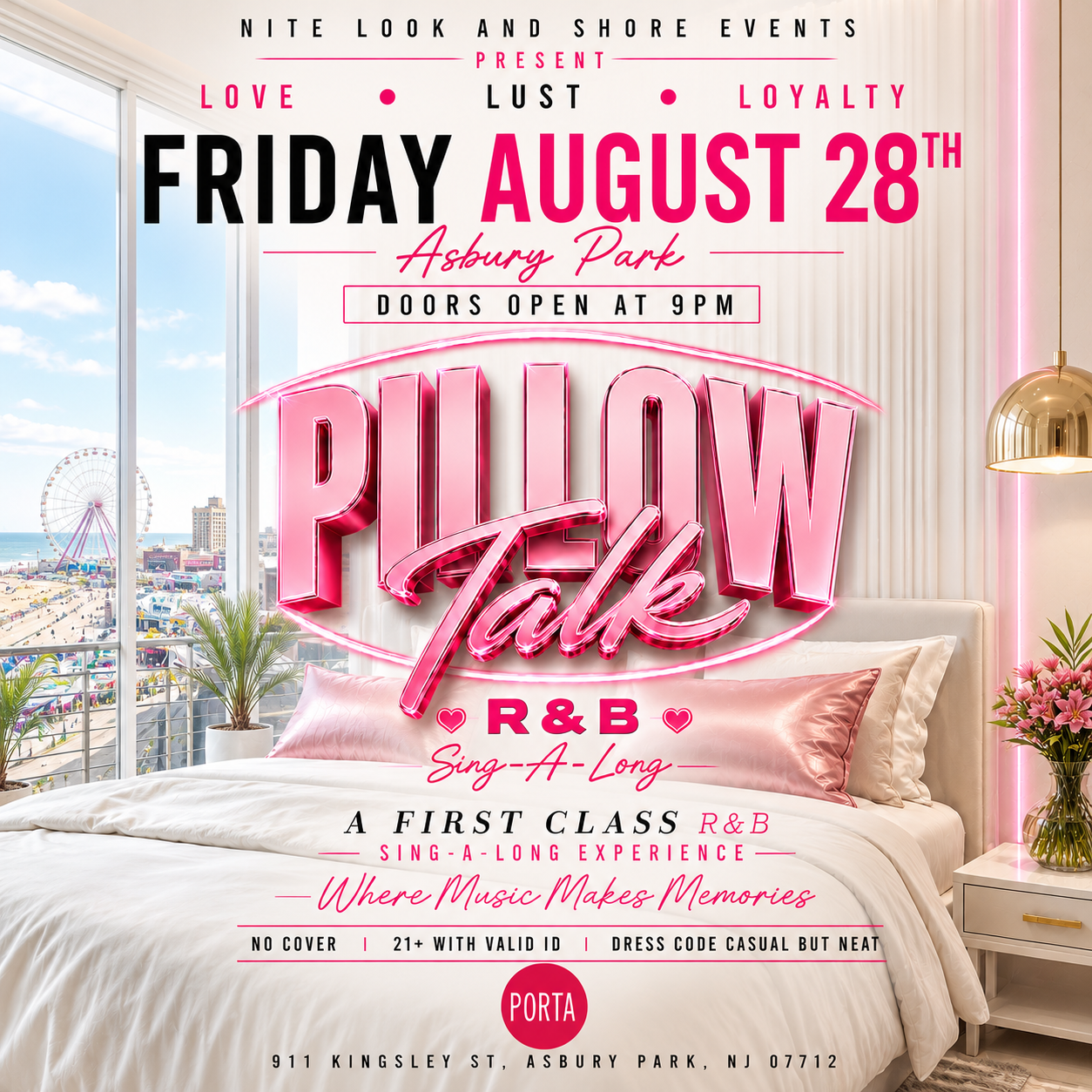 Pillow Talk R&B Party - Porta