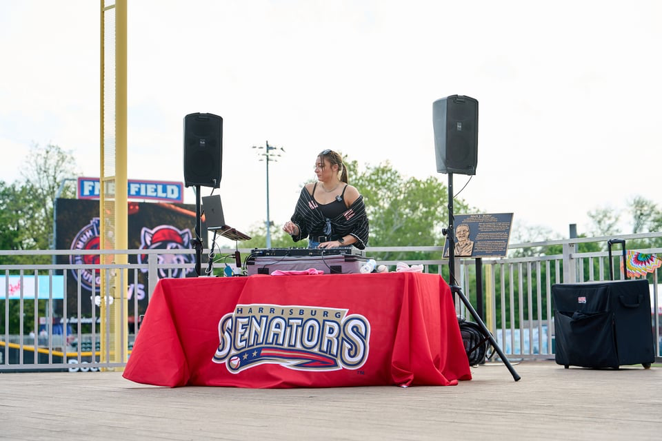Harrisburg Senators Game with DJ JLuxe 
